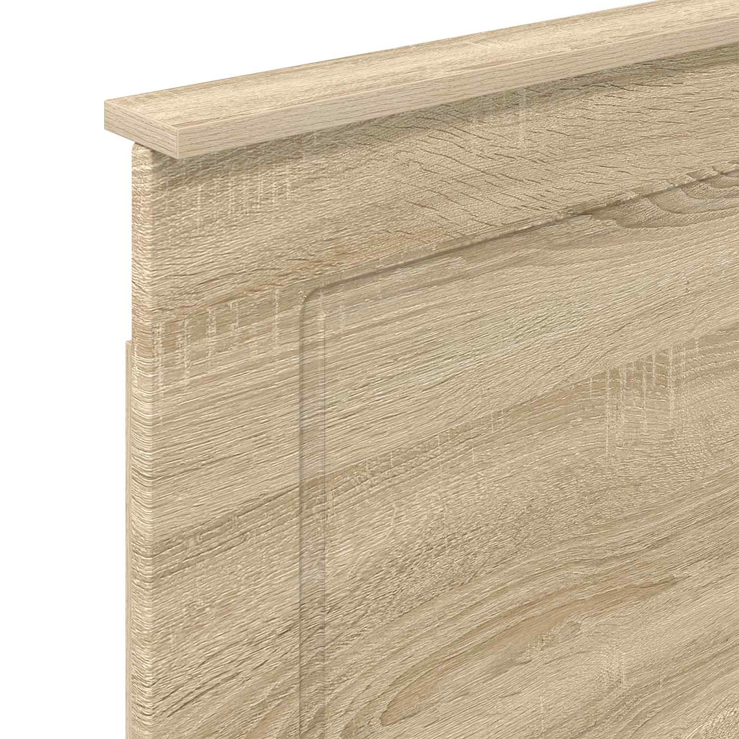 vidaXL Κεφαλάρι Δρύς Sonoma 100 cm Μηχανικά επεξεργασμένο ξύλο