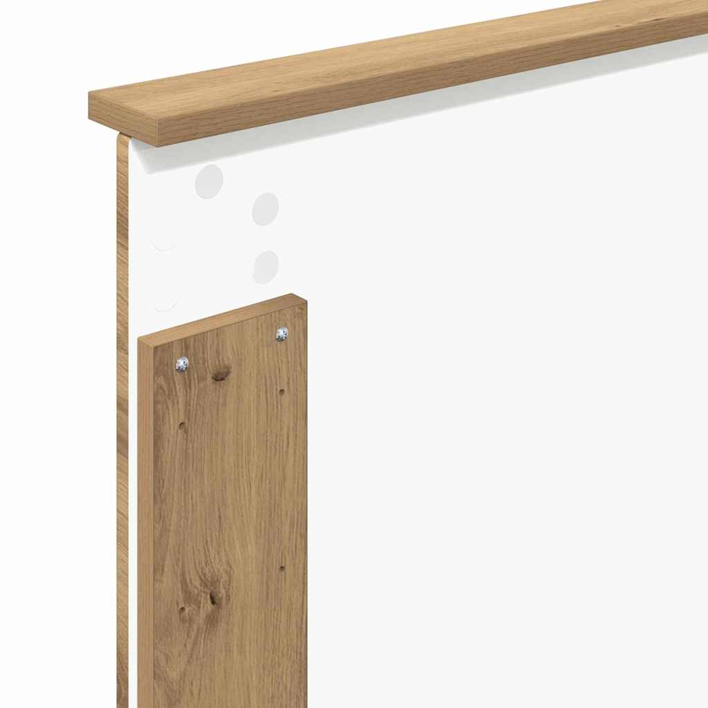 vidaXL Κεφαλάρι με κεφαλάρι Artisan Oak 90 cm Επεξεργασμένο ξύλο
