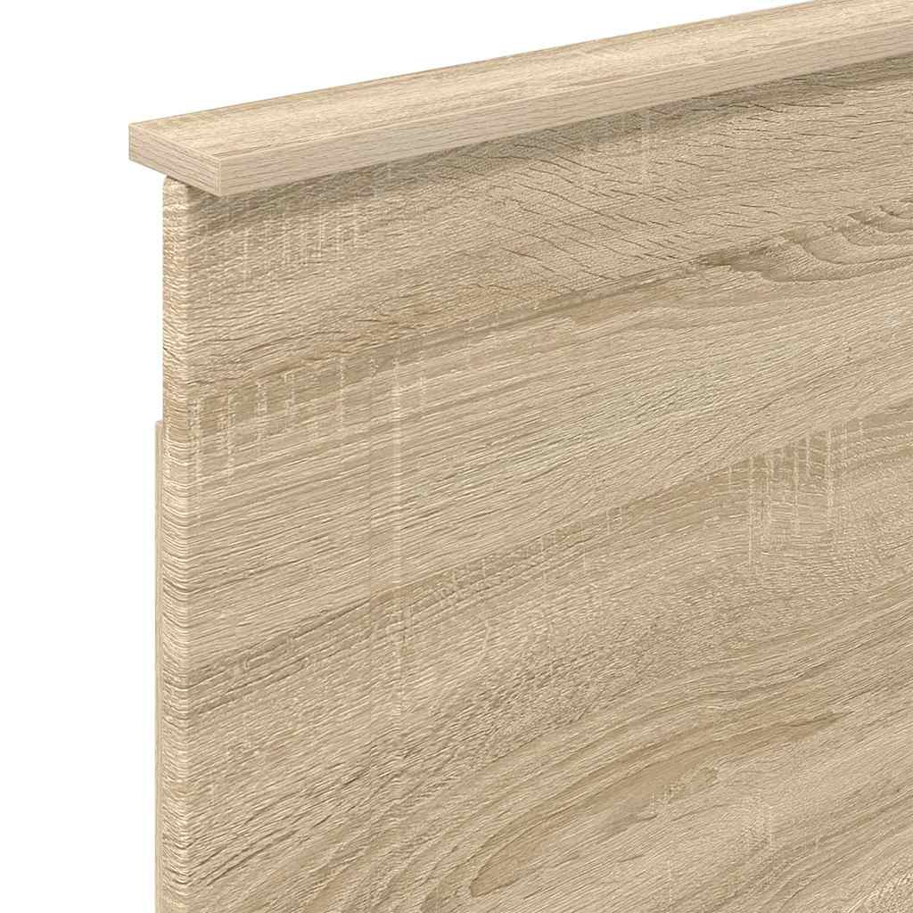 vidaXL Κεφαλάρι με κεφαλάρι Δρύς Sonoma 80 cm Επεξεργασμένο ξύλο
