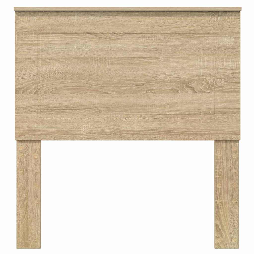 vidaXL Κεφαλάρι με κεφαλάρι Δρύς Sonoma 80 cm Επεξεργασμένο ξύλο