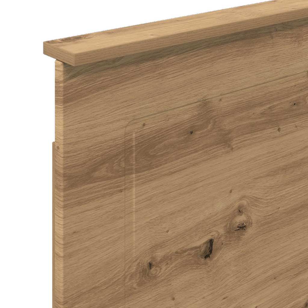 vidaXL Κεφαλάρι με κεφαλάρι Artisan Oak 80 cm Επεξεργασμένο ξύλο