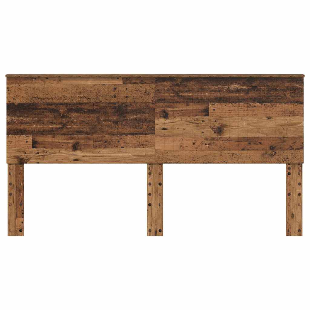 vidaXL Κεφαλάρι με κεφαλάρι Παλιό Ξύλο 180 cm Επεξεργασμένο ξύλο