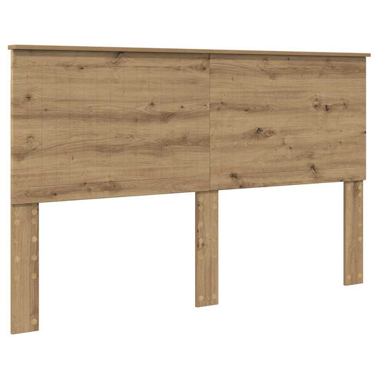 vidaXL Κεφαλάρι με κεφαλάρι Artisan Oak 160 cm Επεξεργασμένο ξύλο