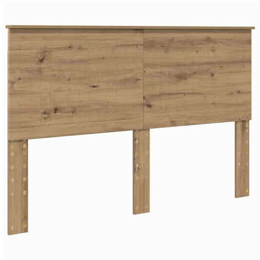 vidaXL Κεφαλάρι με κεφαλάρι Artisan Oak 150 cm Επεξεργασμένο ξύλο