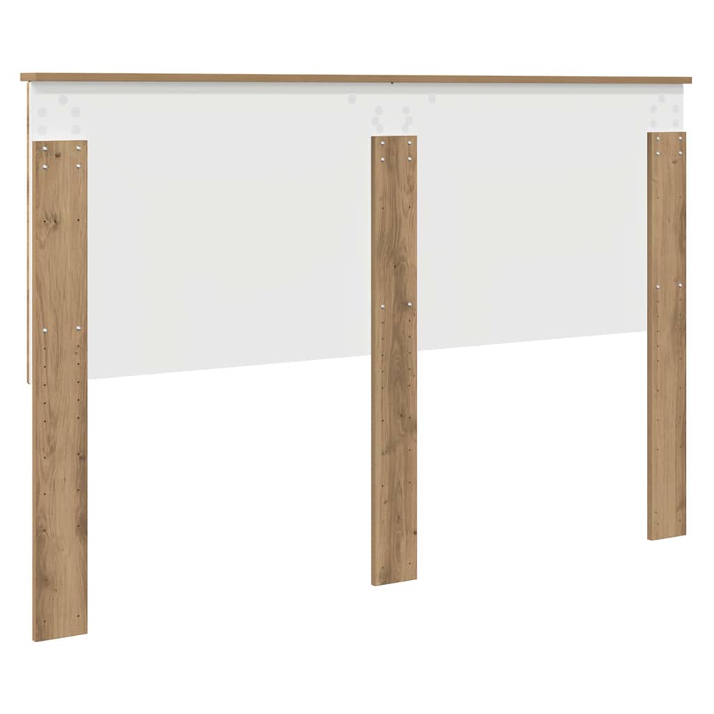 vidaXL Κεφαλάρι με κεφαλάρι Artisan Oak 150 cm Επεξεργασμένο ξύλο