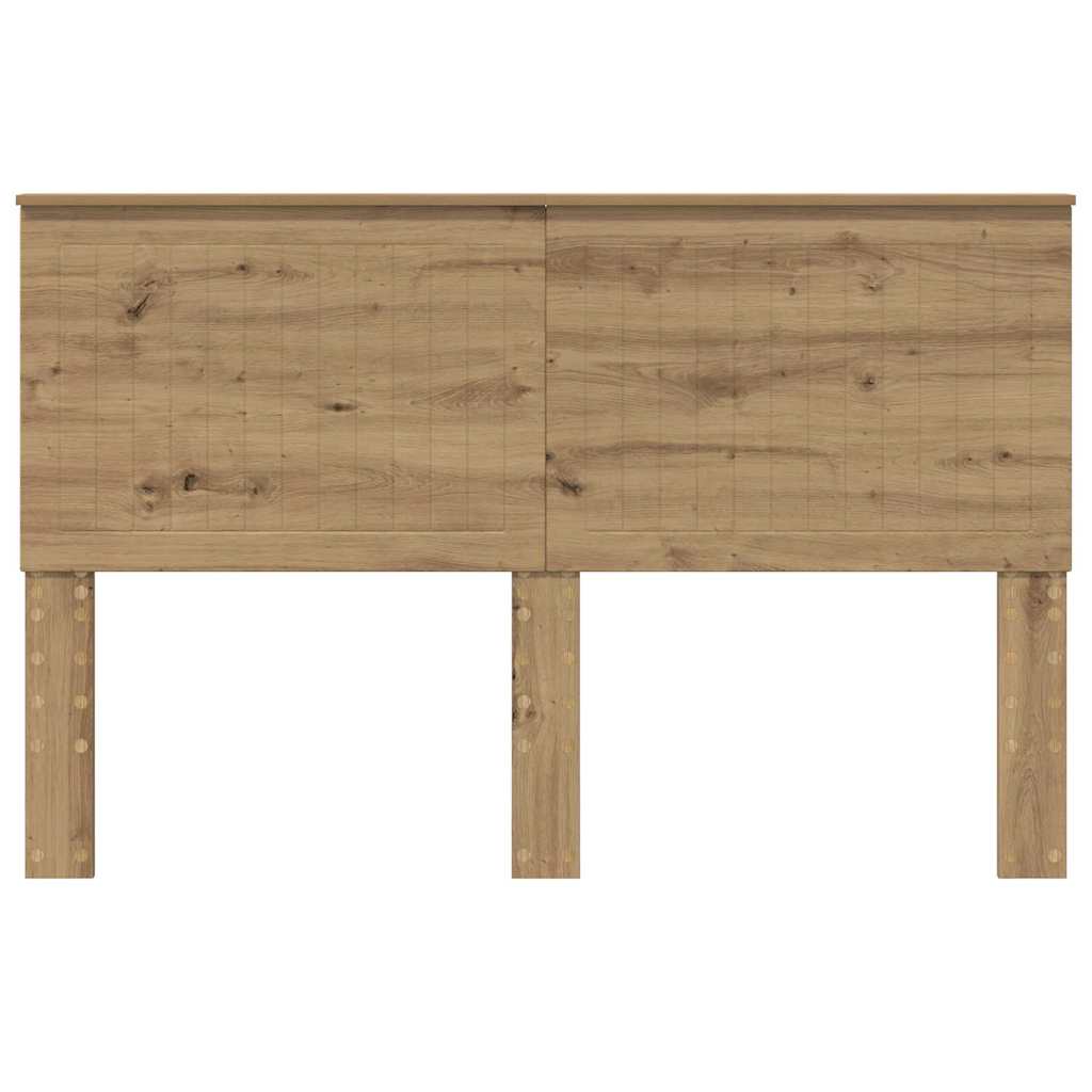 vidaXL Κεφαλάρι με κεφαλάρι Artisan Oak 150 cm Επεξεργασμένο ξύλο