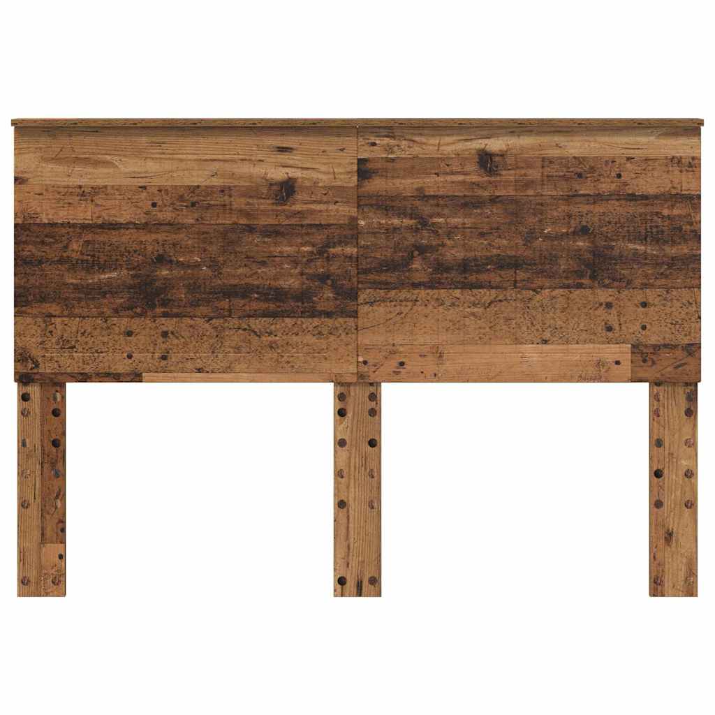 vidaXL Κεφαλάρι με κεφαλάρι Παλιό Ξύλο 140 cm Επεξεργασμένο ξύλο