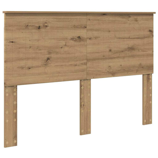 vidaXL Κεφαλάρι με κεφαλάρι Artisan Oak 140 cm Επεξεργασμένο ξύλο