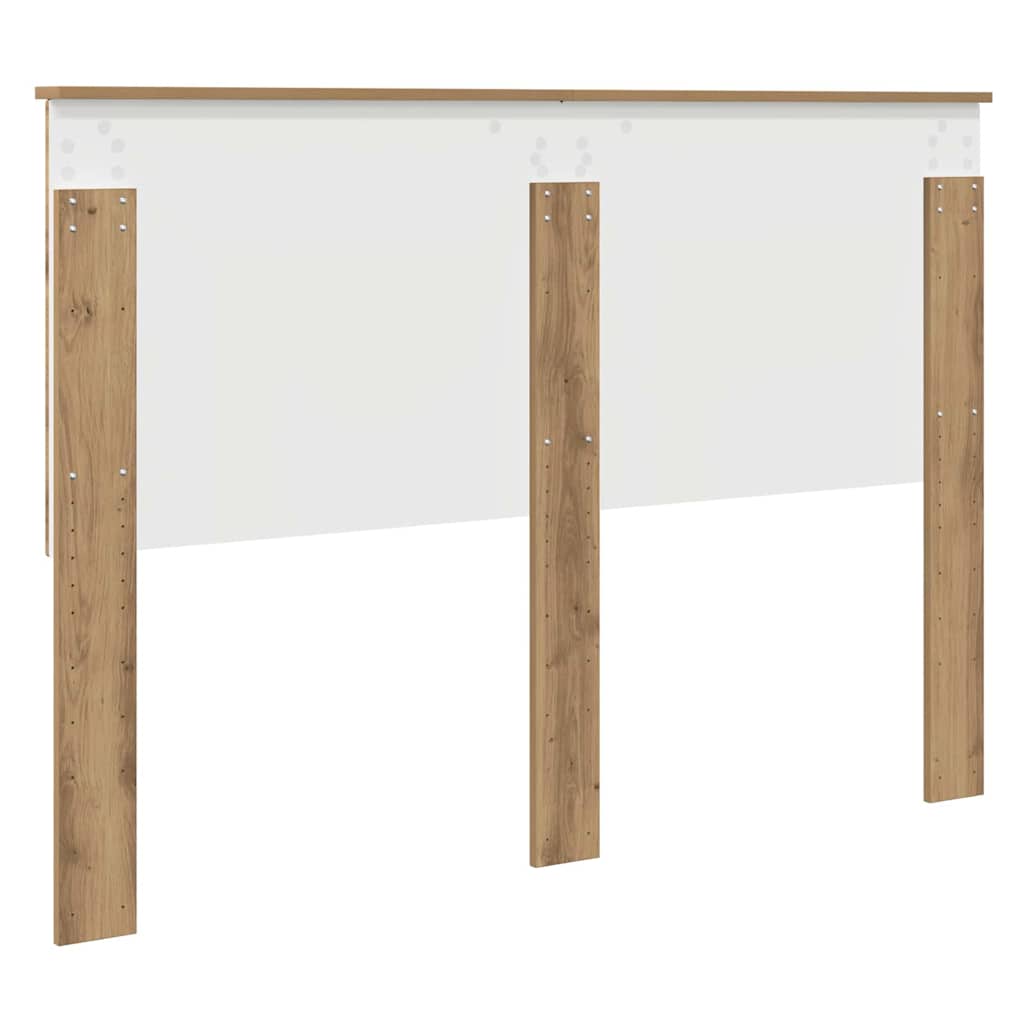 vidaXL Κεφαλάρι με κεφαλάρι Artisan Oak 140 cm Επεξεργασμένο ξύλο