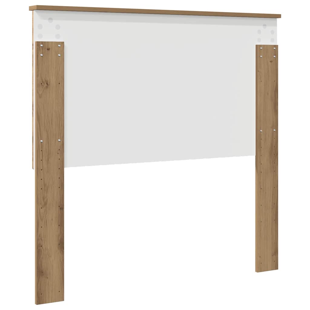 vidaXL Κεφαλάρι με κεφαλάρι Artisan Oak 100 cm Επεξεργασμένο ξύλο