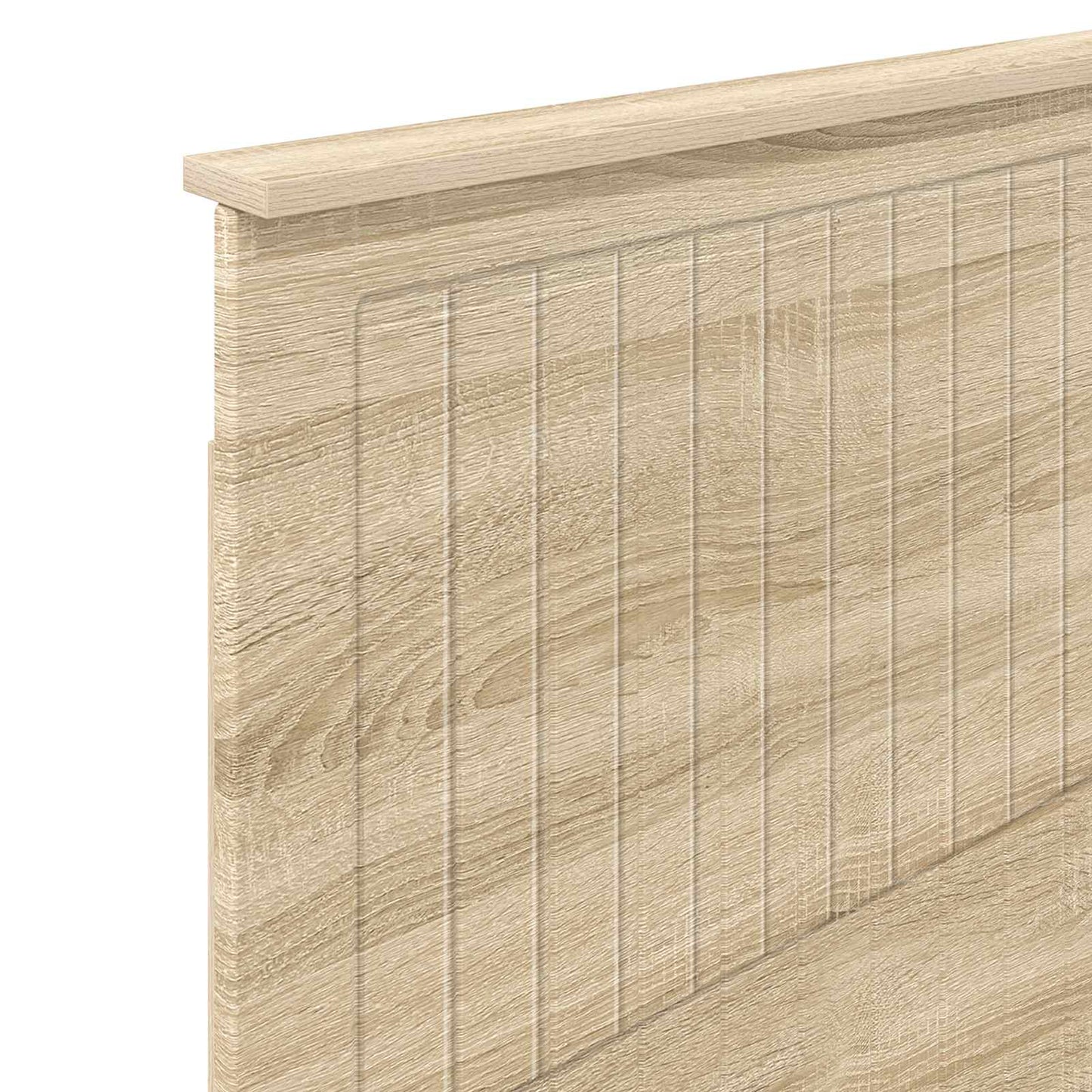 vidaXL Κεφαλάρι με κεφαλάρι Δρύς Sonoma 75 cm Επεξεργασμένο ξύλο