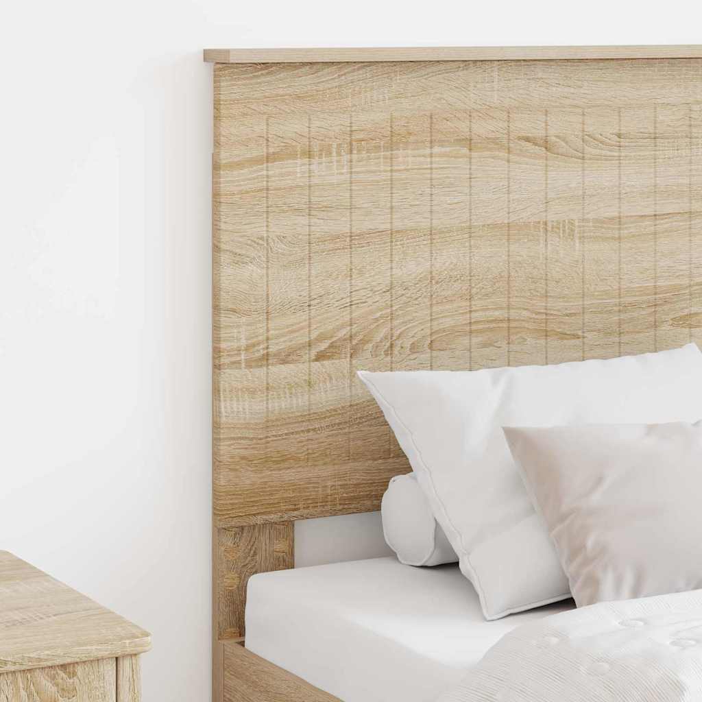 vidaXL Κεφαλάρι με κεφαλάρι Δρύς Sonoma 75 cm Επεξεργασμένο ξύλο