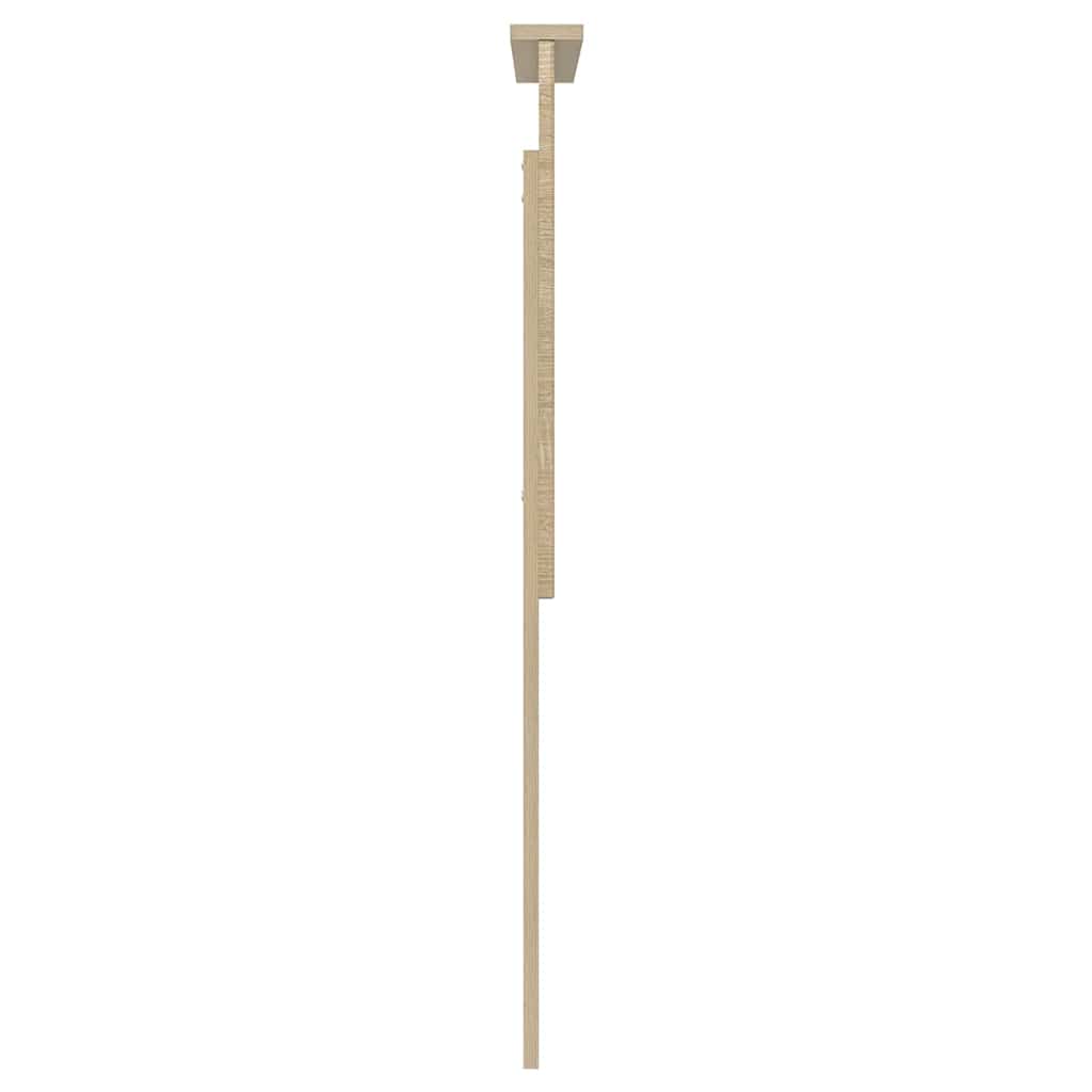 vidaXL Κεφαλάρι με κεφαλάρι Δρύς Sonoma 75 cm Επεξεργασμένο ξύλο