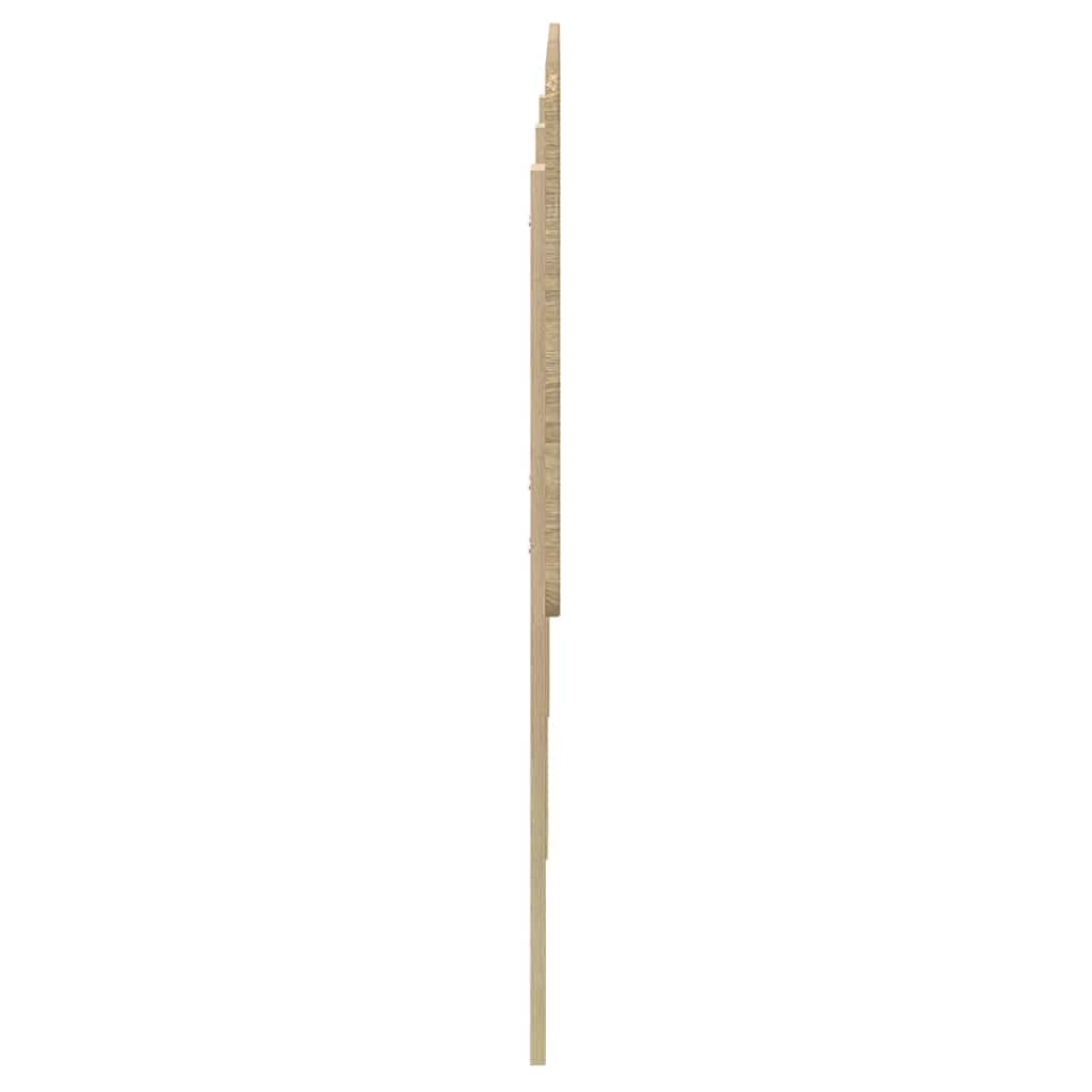 vidaXL Κεφαλάρι με κεφαλάρι Δρύς Sonoma 180 cm Επεξεργασμένο ξύλο