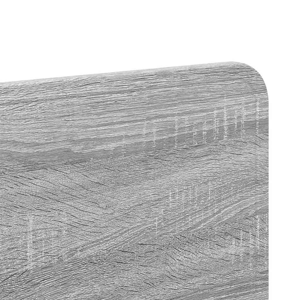 vidaXL Κεφαλάρι με κεφαλάρι Γκρίζο Σονομα 160 cm Επεξεργασμένο ξύλο