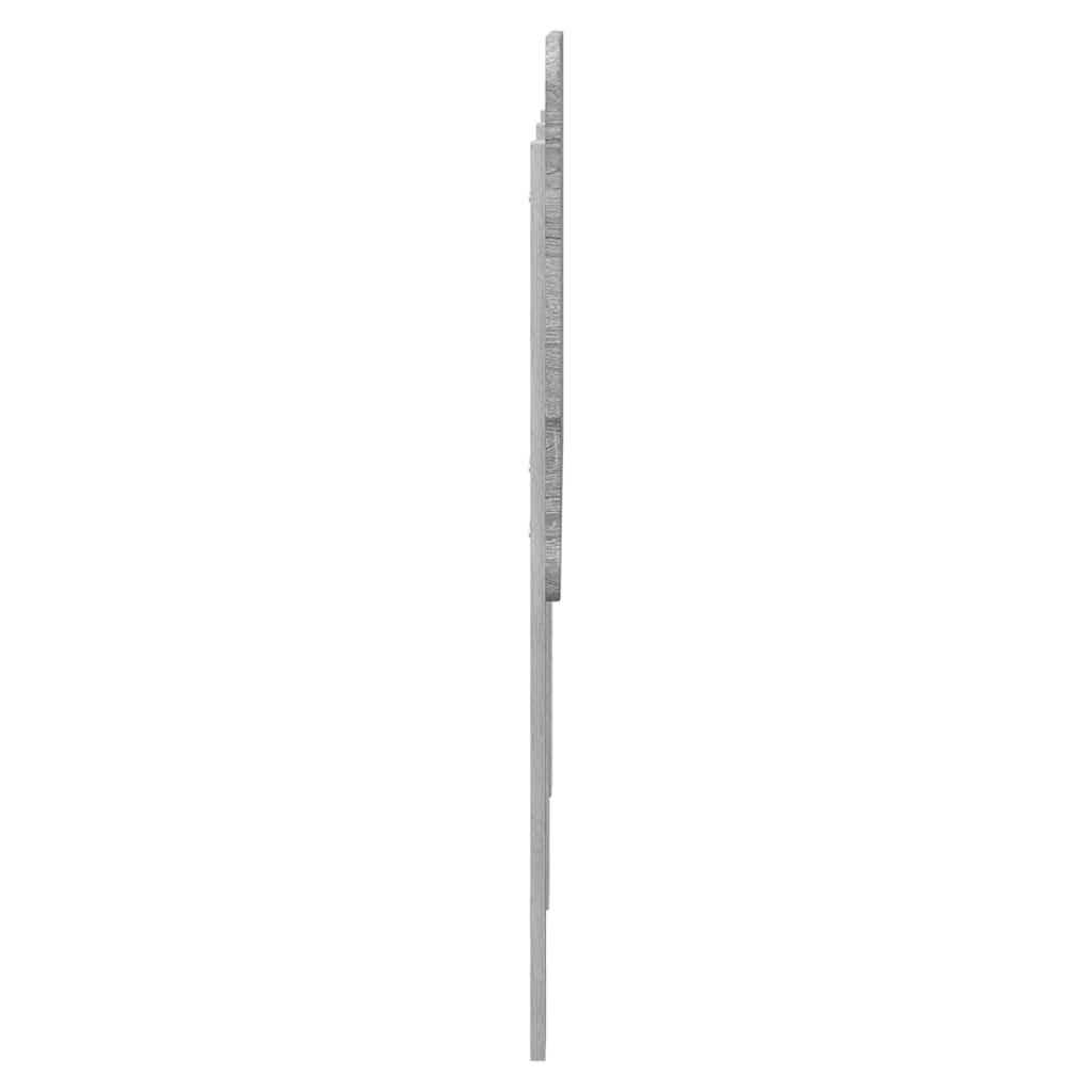 vidaXL Κεφαλάρι με κεφαλάρι Γκρίζο Σονομα 160 cm Επεξεργασμένο ξύλο