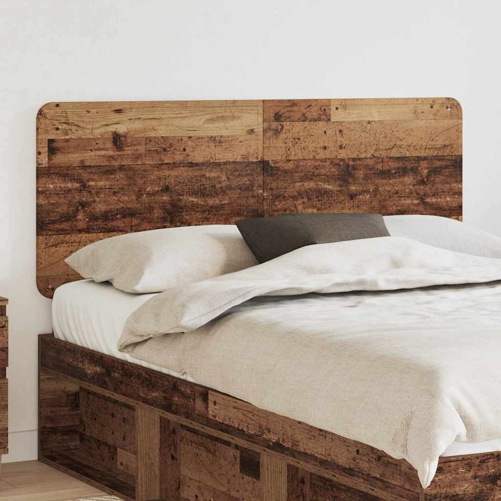 vidaXL Κεφαλάρι με κεφαλάρι Παλιό Ξύλο 160 cm Επεξεργασμένο ξύλο