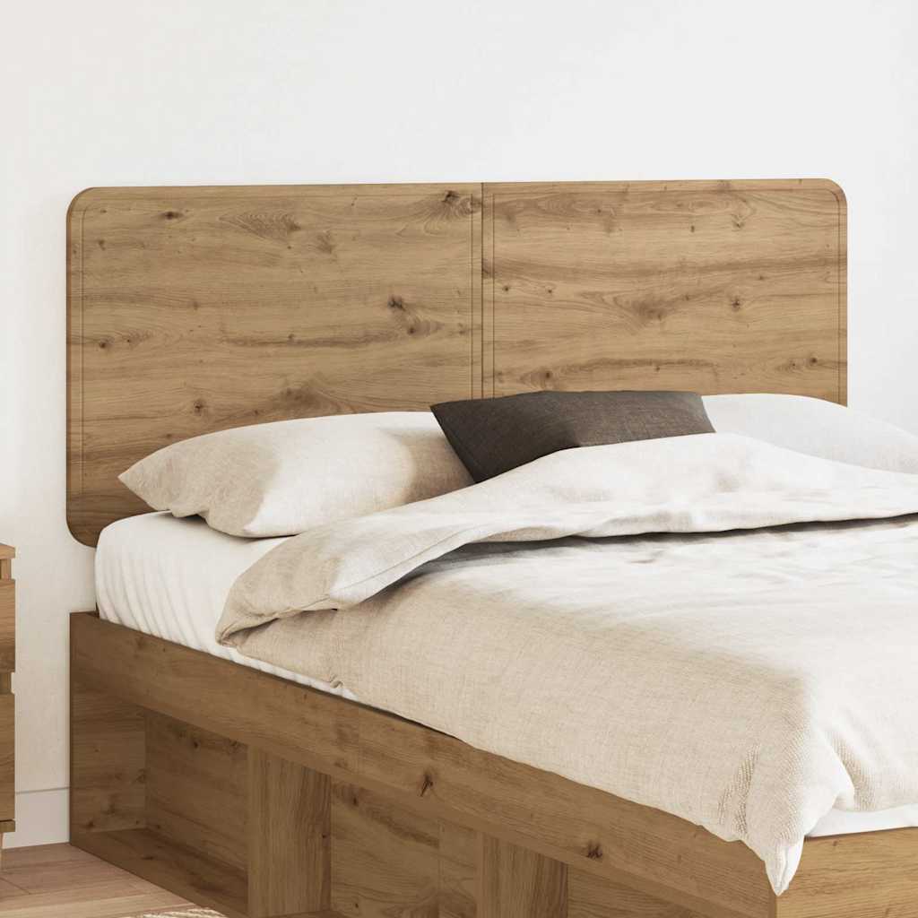 vidaXL Κεφαλάρι με κεφαλάρι Artisan Oak 160 cm Επεξεργασμένο ξύλο