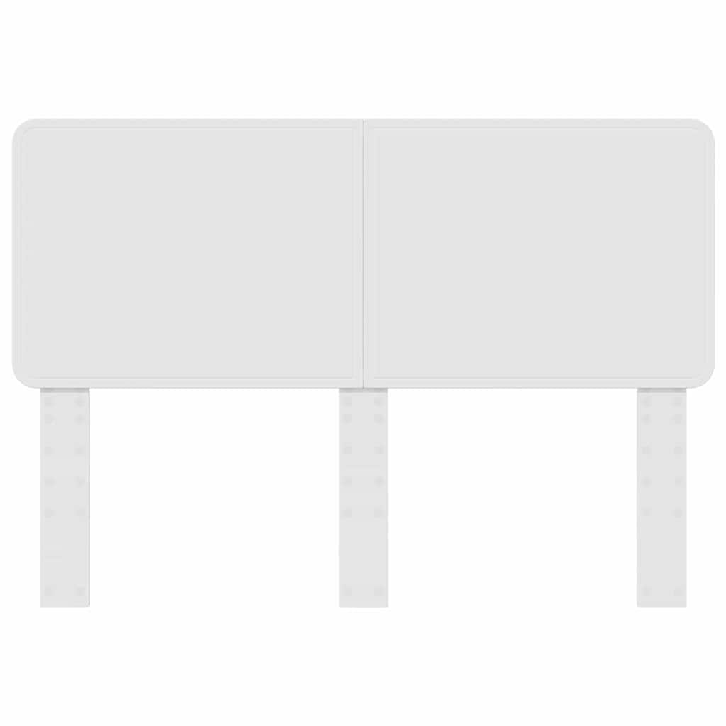 vidaXL Κεφαλάρι με κεφαλάρι Λευκό 150 cm Επεξεργασμένο ξύλο