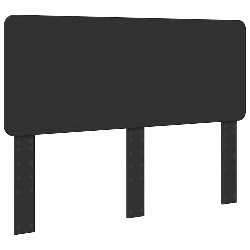 vidaXL Κεφαλάρι με κεφαλάρι Μαύρη Οξυά 150 cm Επεξεργασμένο ξύλο