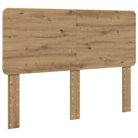 vidaXL Κεφαλάρι με κεφαλάρι Artisan Oak 140 cm Επεξεργασμένο ξύλο