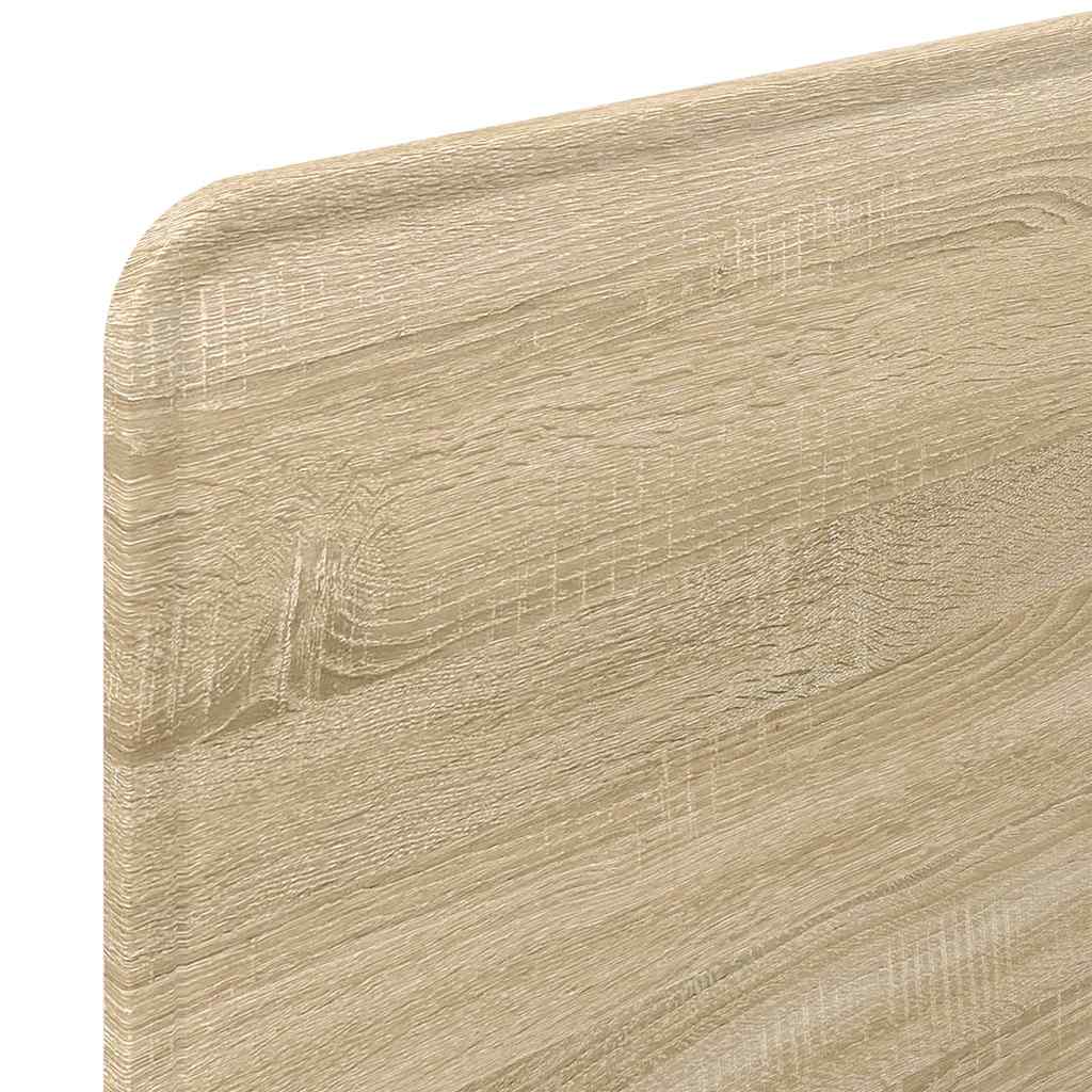 vidaXL Κεφαλάρι με κεφαλάρι Δρύς Sonoma 90 cm Επεξεργασμένο ξύλο