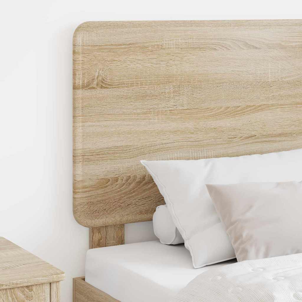 vidaXL Κεφαλάρι με κεφαλάρι Δρύς Sonoma 90 cm Επεξεργασμένο ξύλο