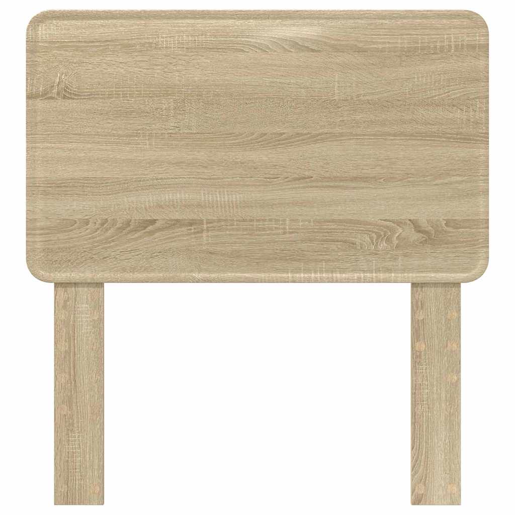 vidaXL Κεφαλάρι με κεφαλάρι Δρύς Sonoma 90 cm Επεξεργασμένο ξύλο