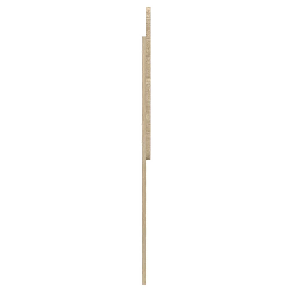 vidaXL Κεφαλάρι με κεφαλάρι Δρύς Sonoma 90 cm Επεξεργασμένο ξύλο