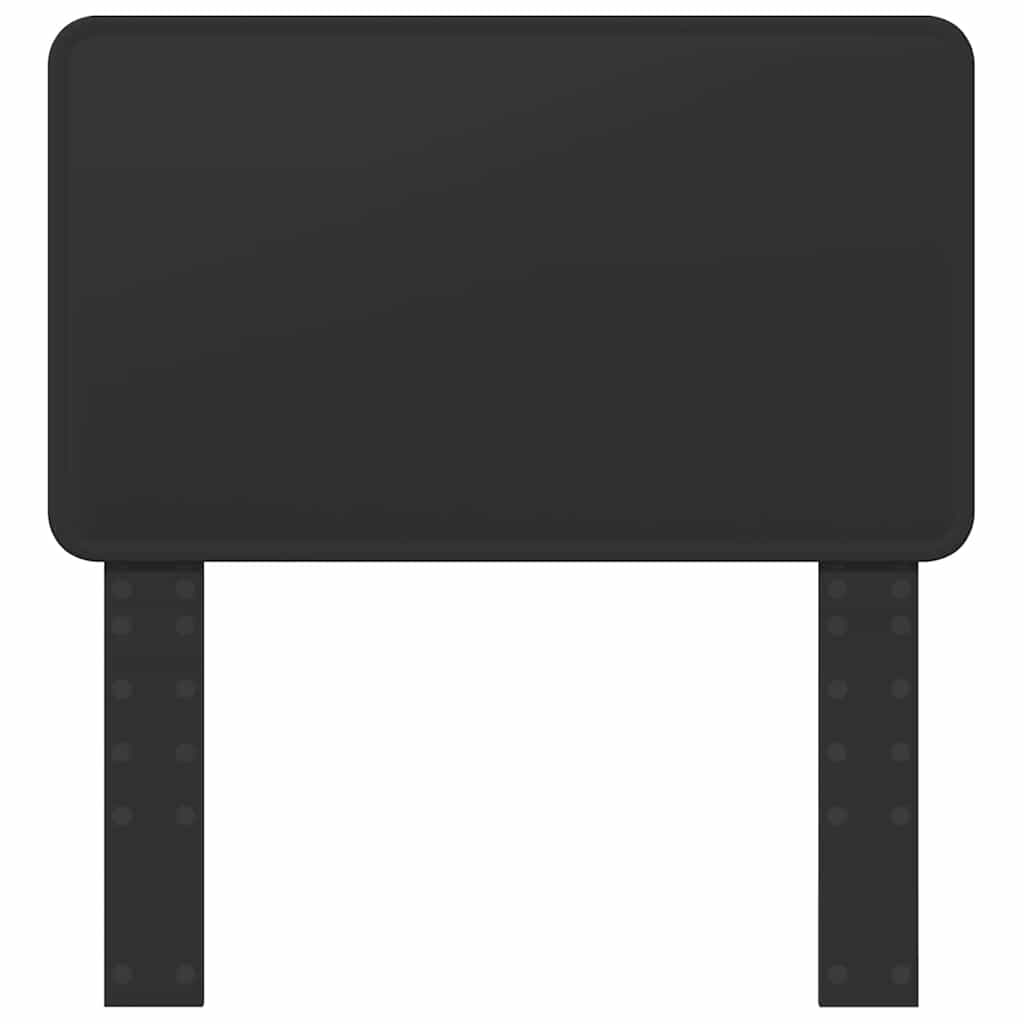 vidaXL Κεφαλάρι με κεφαλάρι Μαύρη Οξυά 75 cm Επεξεργασμένο ξύλο