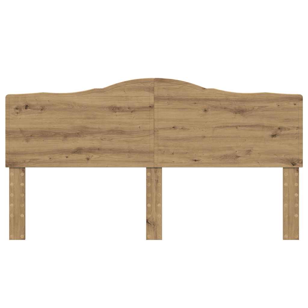 vidaXL Κεφαλάρι με κεφαλάρι Artisan Oak 180 cm Επεξεργασμένο ξύλο