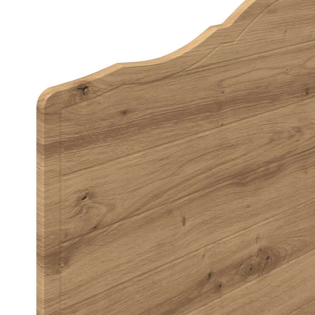 vidaXL Κεφαλάρι με κεφαλάρι Artisan Oak 90 cm Επεξεργασμένο ξύλο