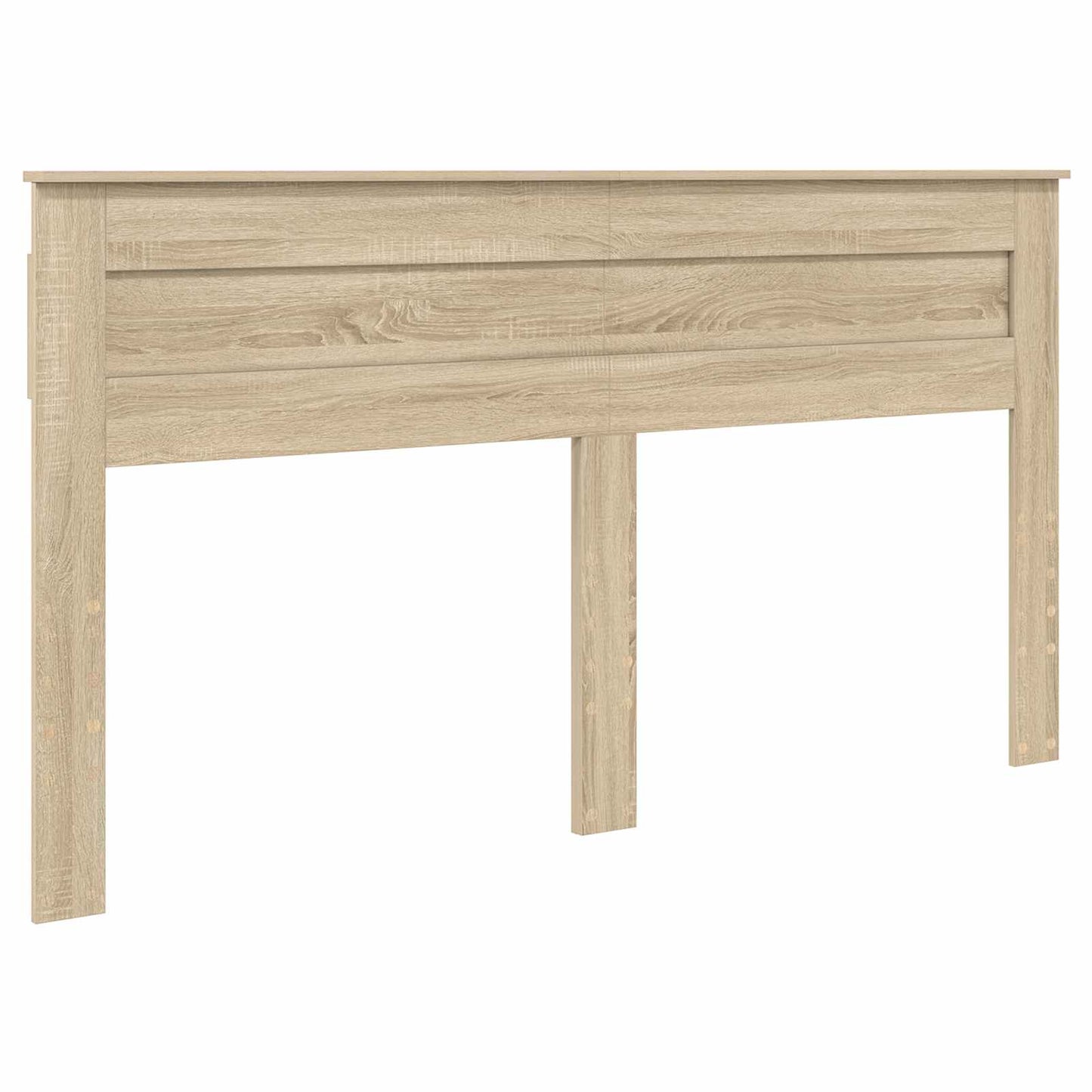 vidaXL Κεφαλάρι με κεφαλάρι Δρύς Sonoma 200 cm Επεξεργασμένο ξύλο