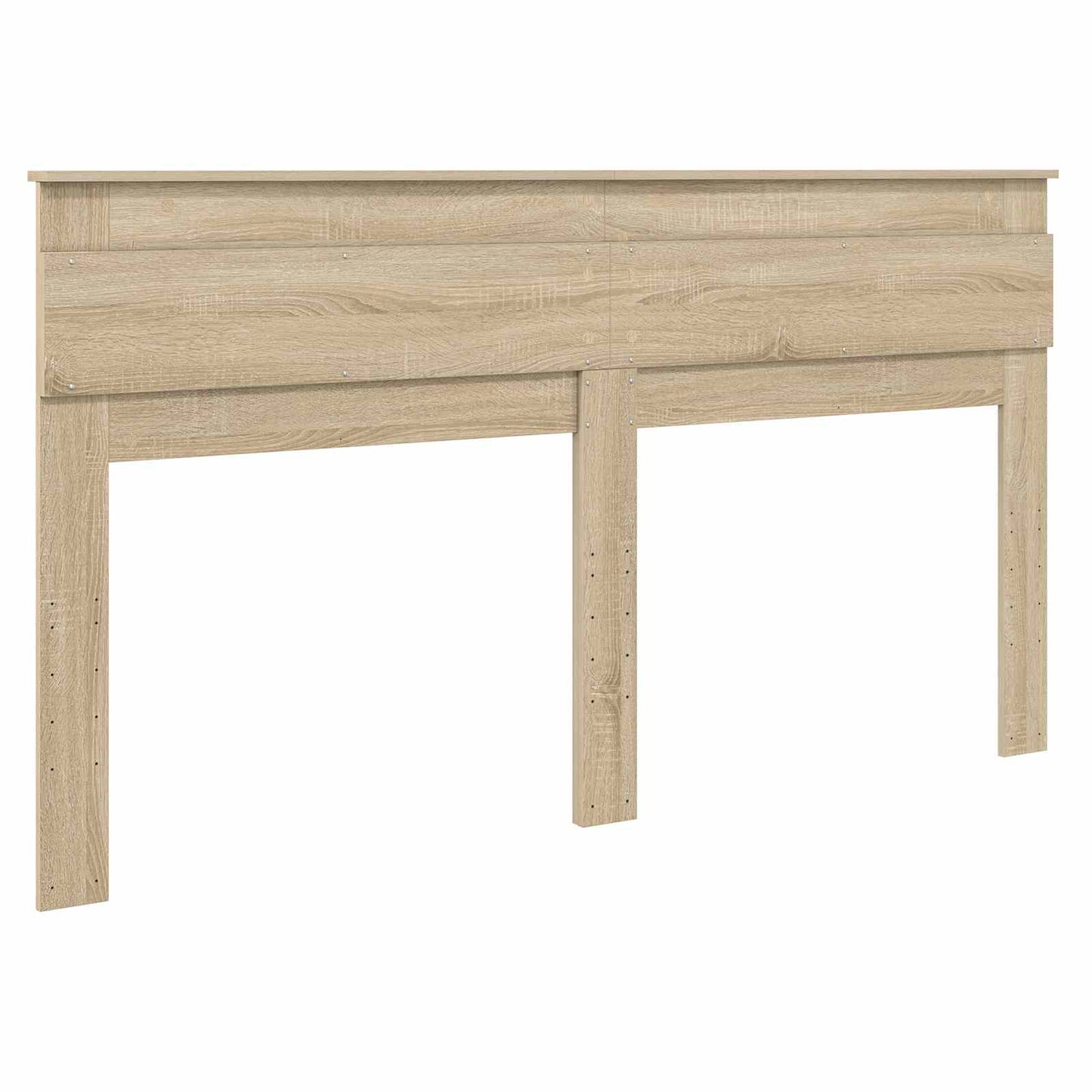 vidaXL Κεφαλάρι με κεφαλάρι Δρύς Sonoma 200 cm Επεξεργασμένο ξύλο