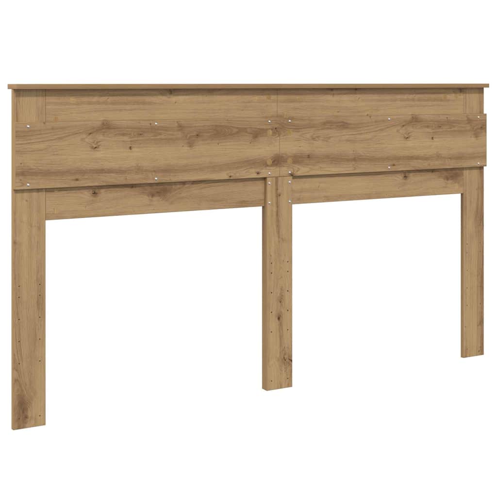 vidaXL Κεφαλάρι με κεφαλάρι Artisan Oak 200 cm Επεξεργασμένο ξύλο