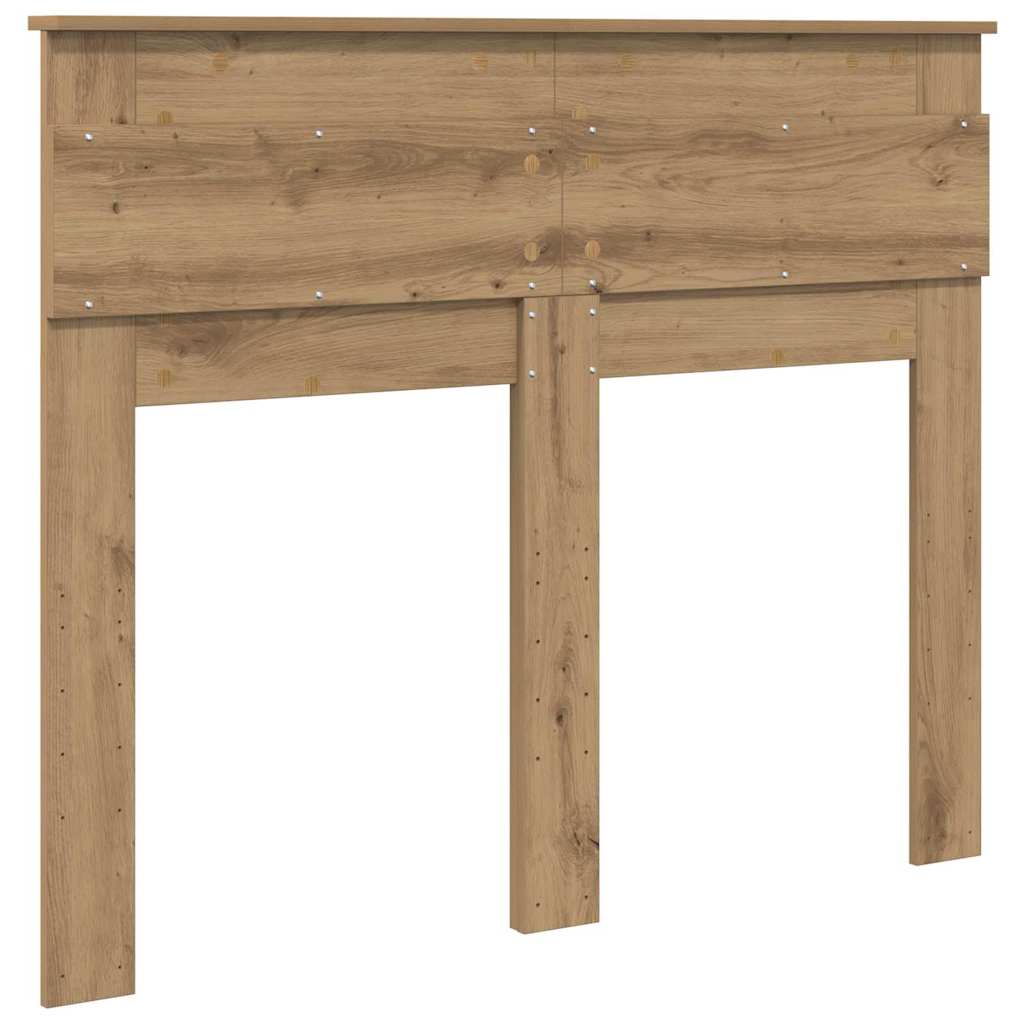 vidaXL Κεφαλάρι με κεφαλάρι Artisan Oak 120 cm Επεξεργασμένο ξύλο