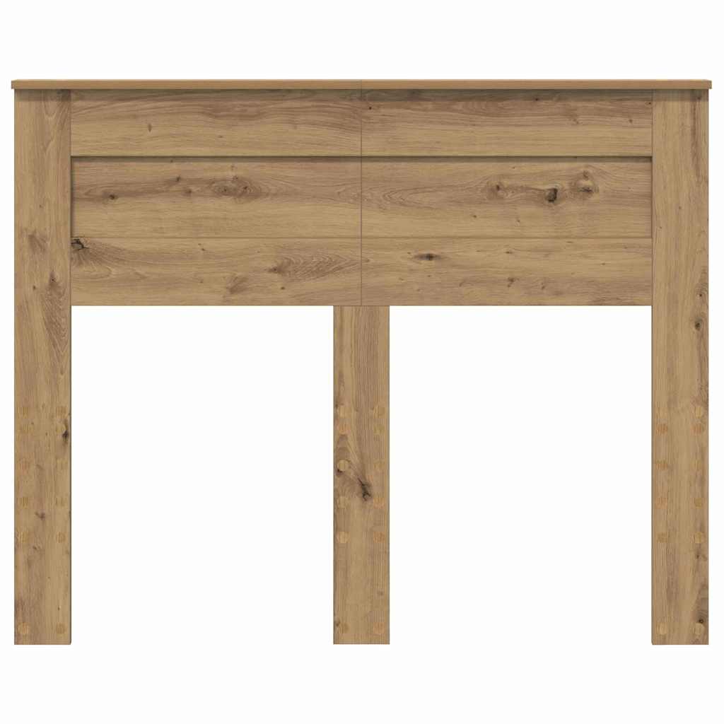 vidaXL Κεφαλάρι με κεφαλάρι Artisan Oak 120 cm Επεξεργασμένο ξύλο