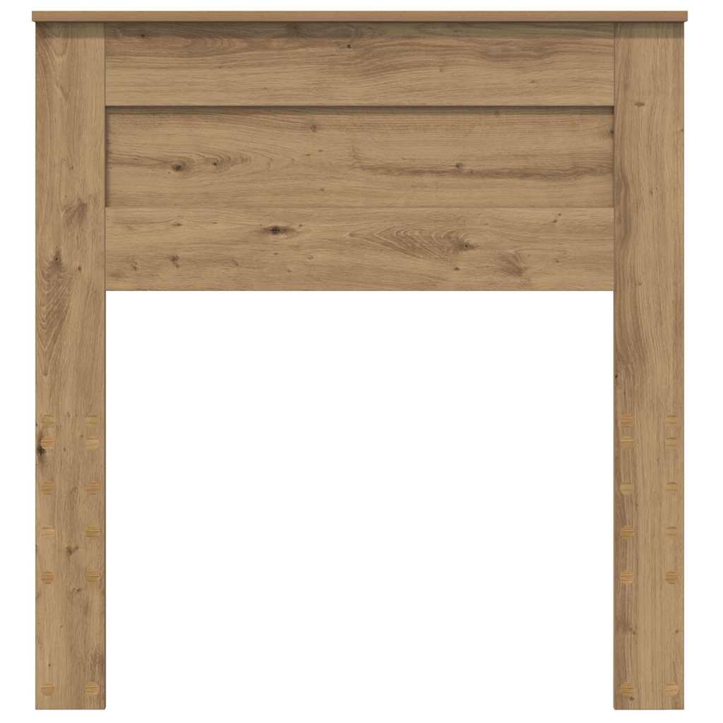 vidaXL Κεφαλάρι με κεφαλάρι Artisan Oak 90 cm Επεξεργασμένο ξύλο