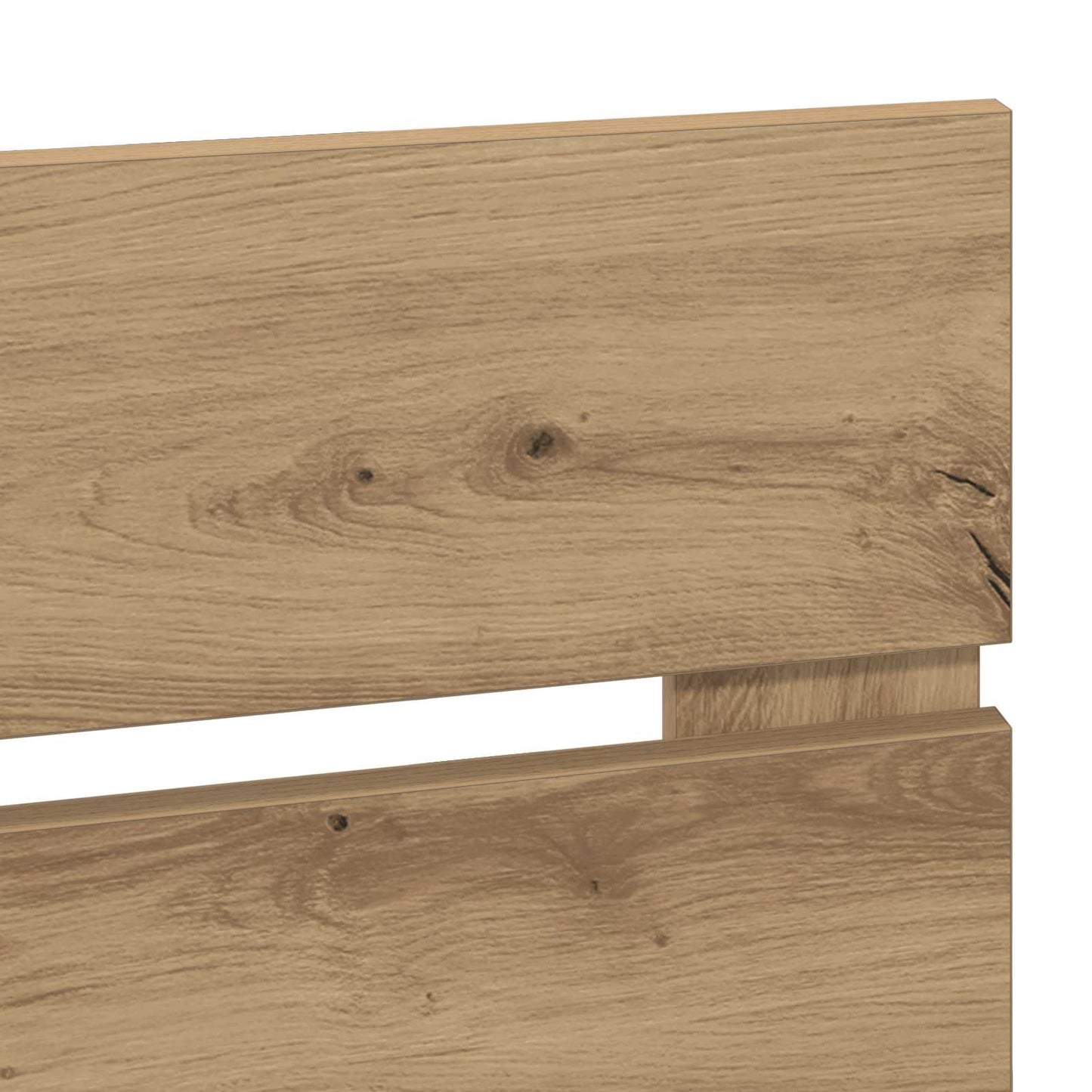 vidaXL Κεφαλάρι με κεφαλάρι Artisan Oak 180 cm Επεξεργασμένο ξύλο