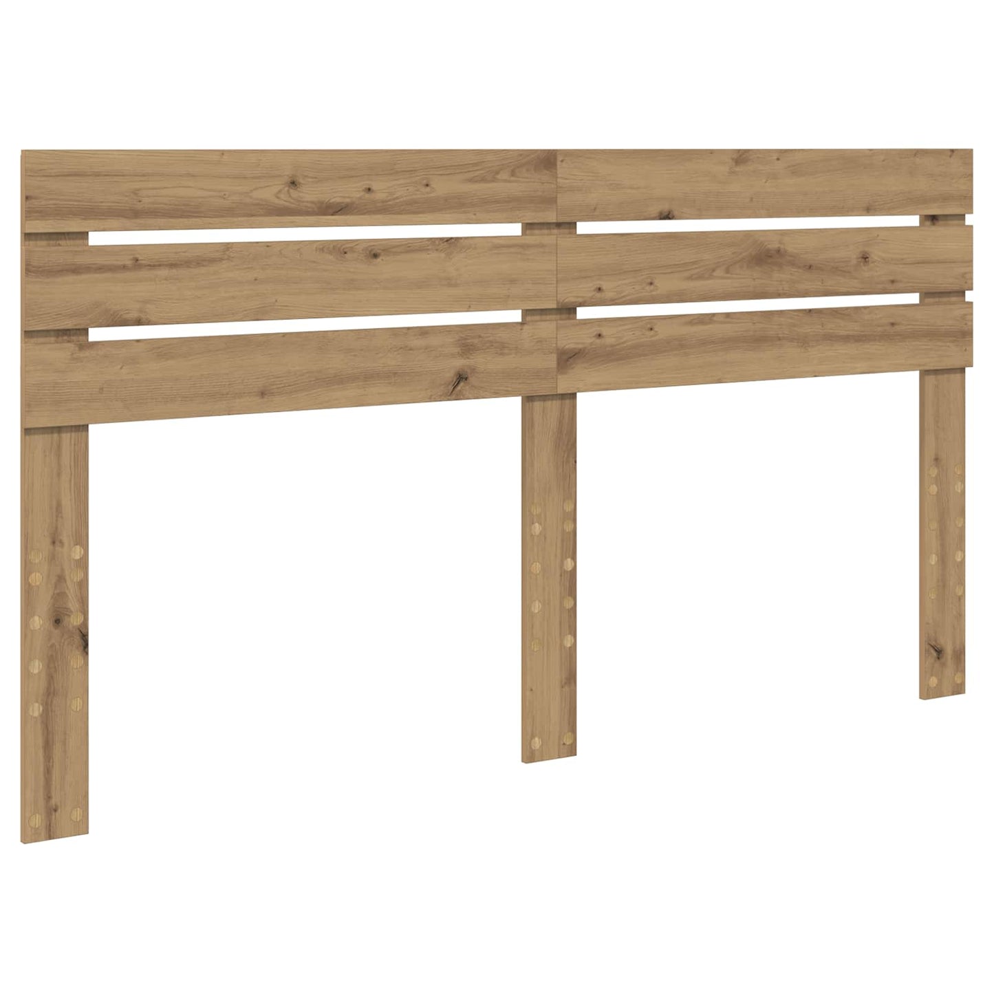 vidaXL Κεφαλάρι με κεφαλάρι Artisan Oak 180 cm Επεξεργασμένο ξύλο