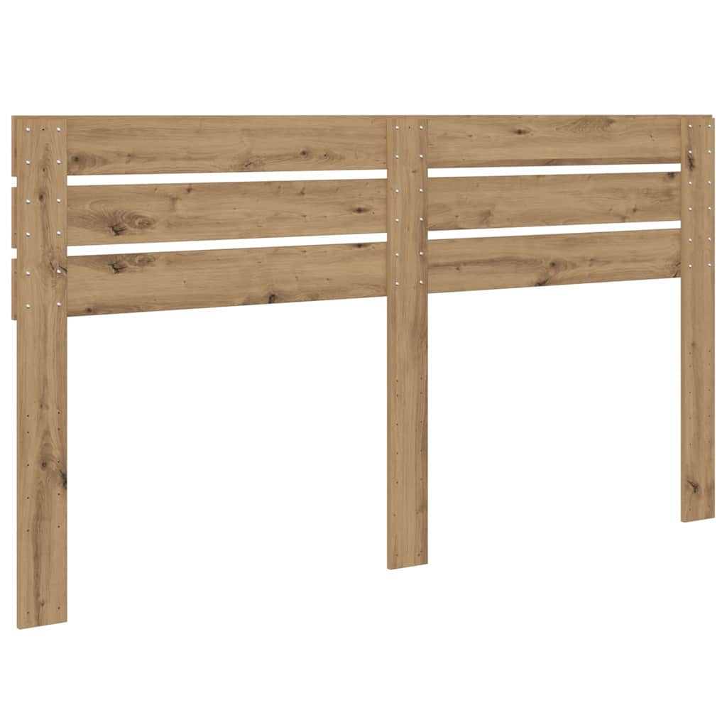 vidaXL Κεφαλάρι με κεφαλάρι Artisan Oak 180 cm Επεξεργασμένο ξύλο