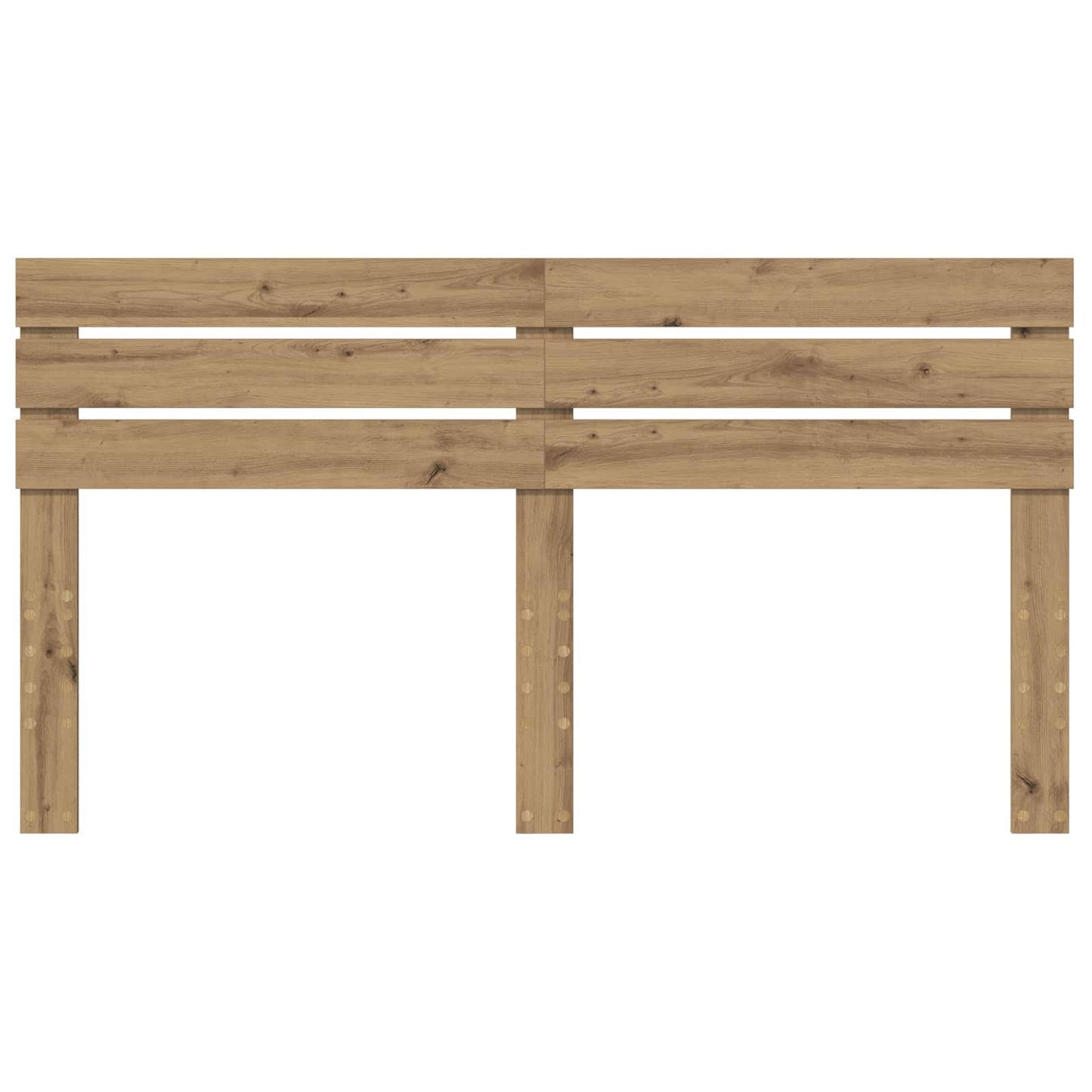 vidaXL Κεφαλάρι με κεφαλάρι Artisan Oak 180 cm Επεξεργασμένο ξύλο
