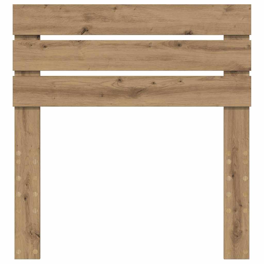 vidaXL Κεφαλάρι με κεφαλάρι Artisan Oak 100 cm Επεξεργασμένο ξύλο