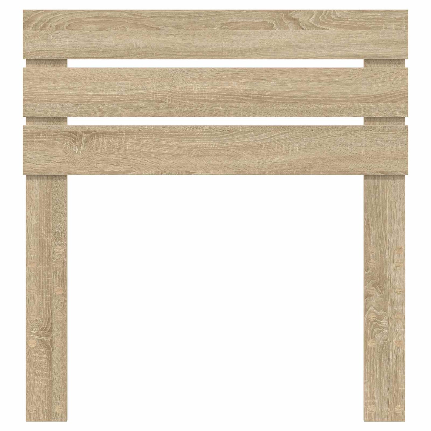vidaXL Κεφαλάρι με κεφαλάρι Δρύς Sonoma 90 cm Επεξεργασμένο ξύλο