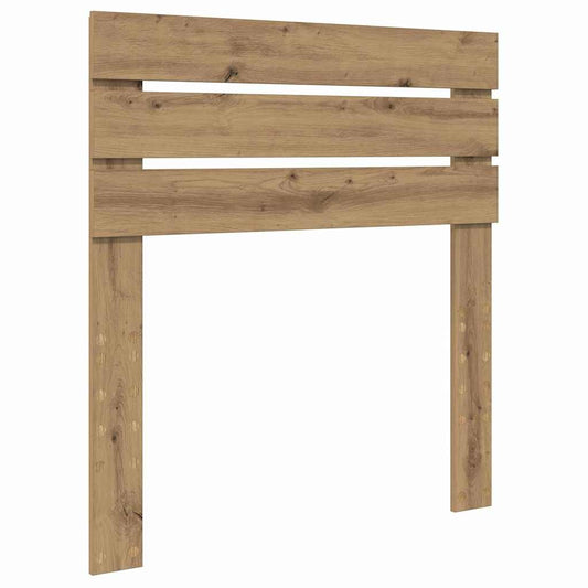 vidaXL Κεφαλάρι με κεφαλάρι Artisan Oak 80 cm Επεξεργασμένο ξύλο