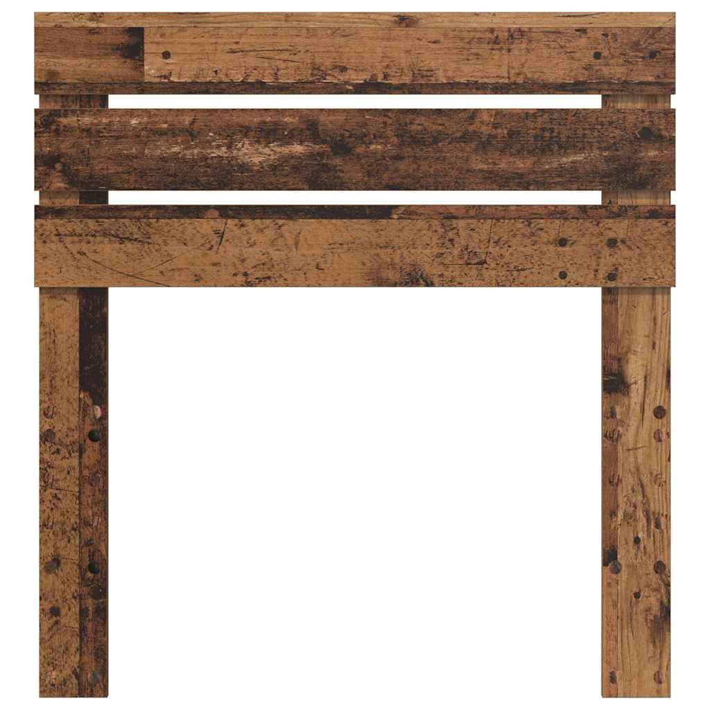 vidaXL Κεφαλάρι με κεφαλάρι Παλιό Ξύλο 75 cm Επεξεργασμένο ξύλο