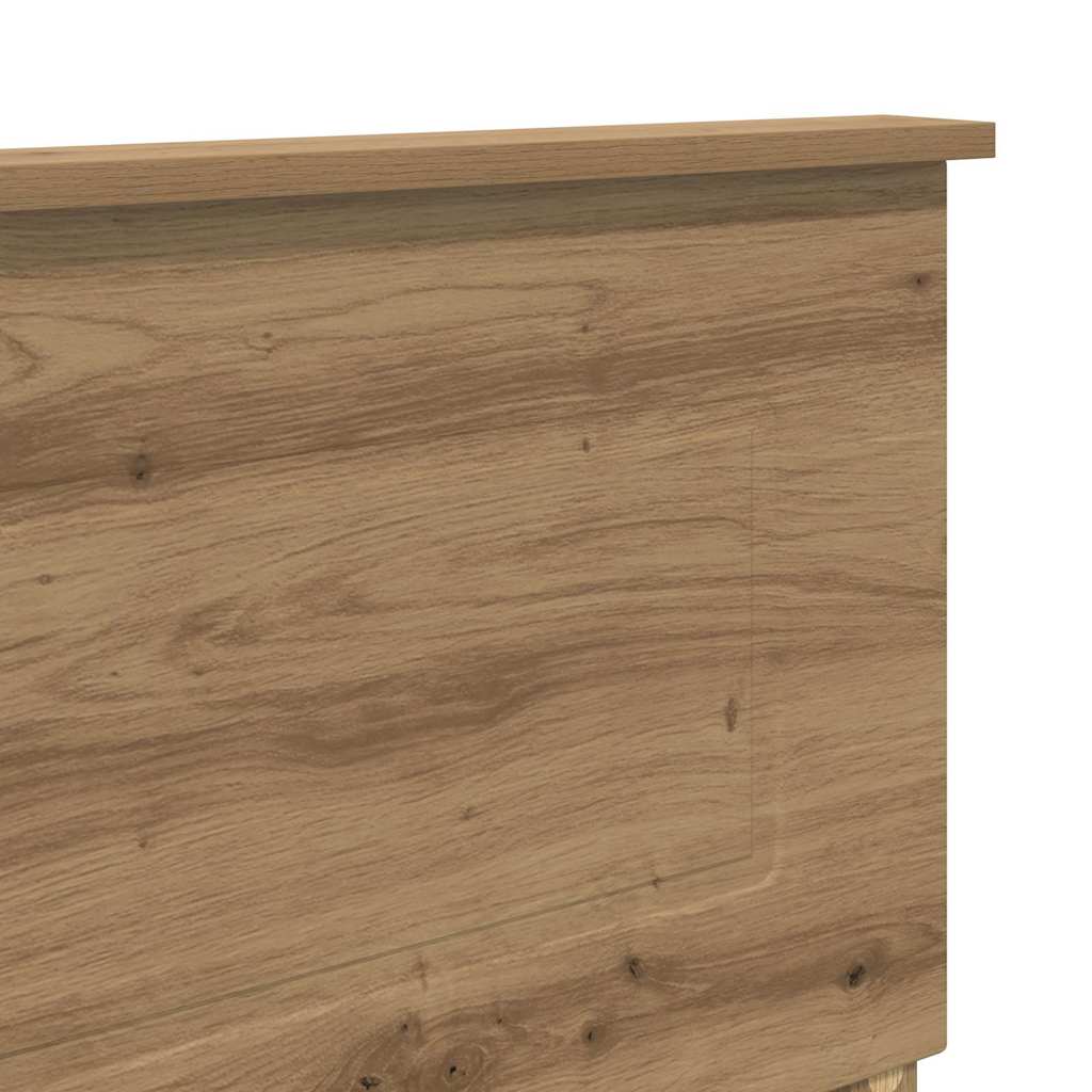 vidaXL Κεφαλάρι με κεφαλάρι Artisan Oak 200 cm Επεξεργασμένο ξύλο