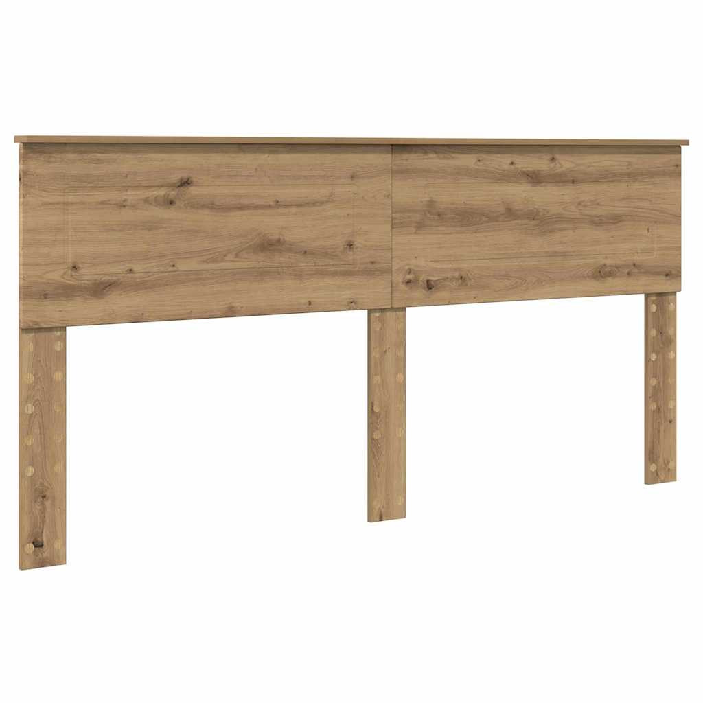 vidaXL Κεφαλάρι με κεφαλάρι Artisan Oak 180 cm Επεξεργασμένο ξύλο