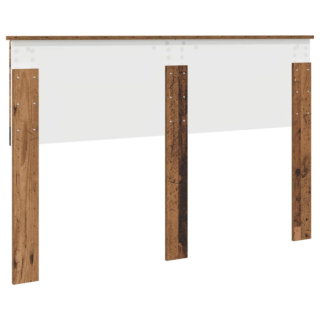 vidaXL Κεφαλάρι με κεφαλάρι Παλιό Ξύλο 160 cm Επεξεργασμένο ξύλο