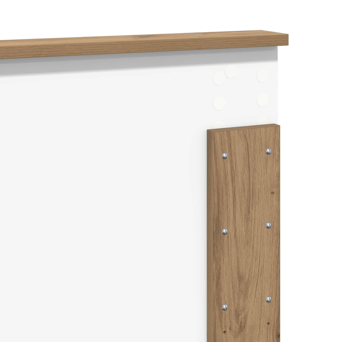 vidaXL Κεφαλάρι με κεφαλάρι Artisan Oak 160 cm Επεξεργασμένο ξύλο